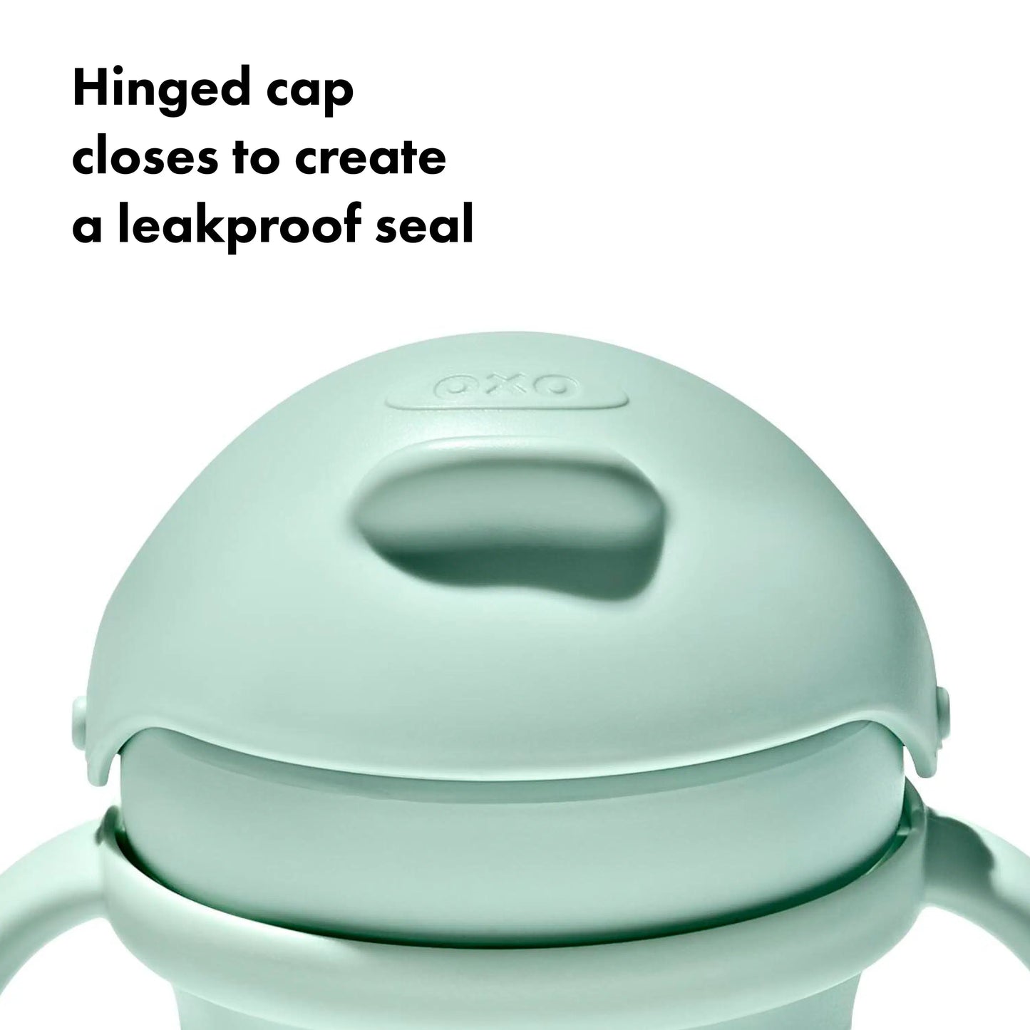 OXO TOT TRANSITIONS SOFT SPOUT SIPPY CUP WITH REMOVABLE HANDLES 6OZ - OPAL
