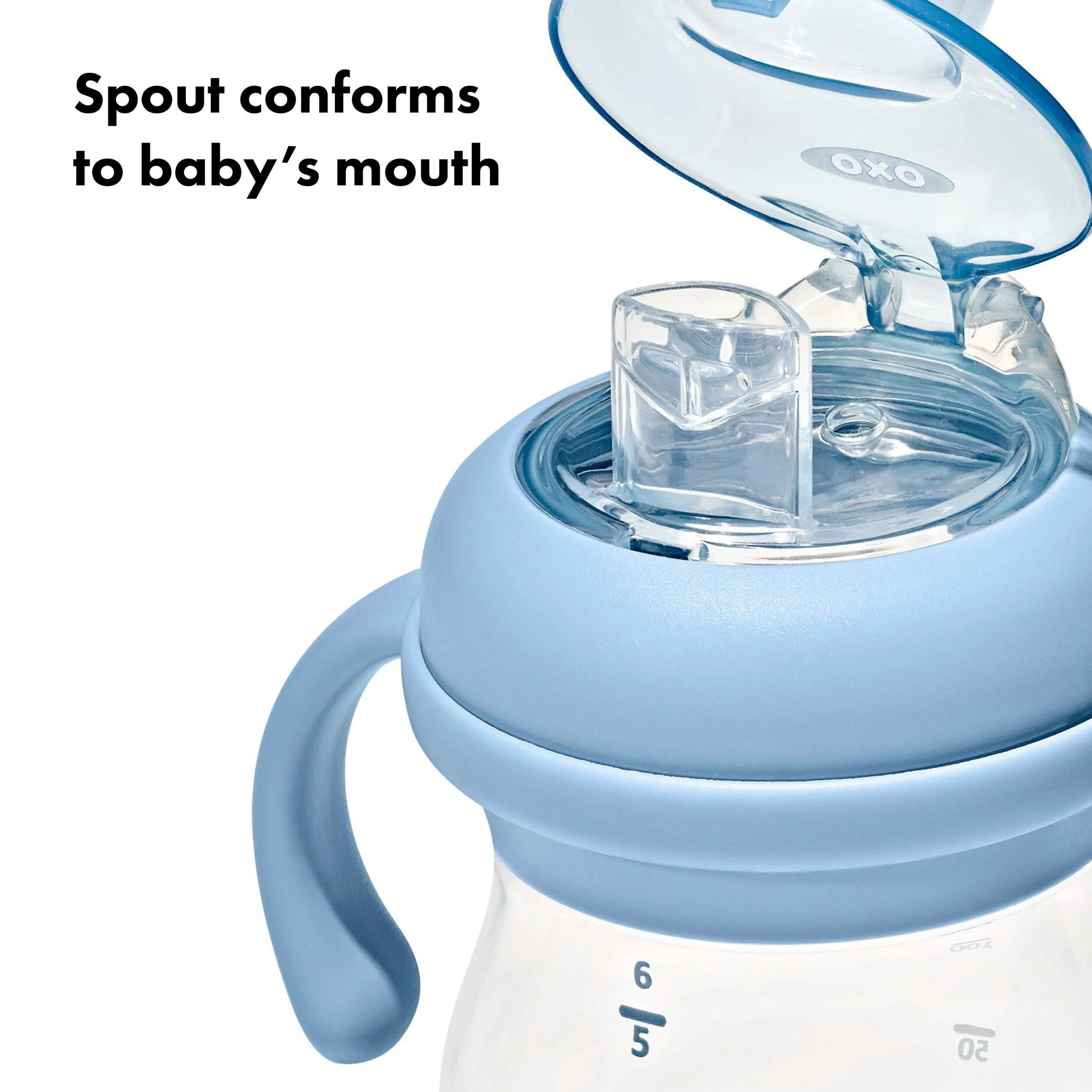 OXO Tot Transitions Soft Spout Sippy Cup Dusk 6oz