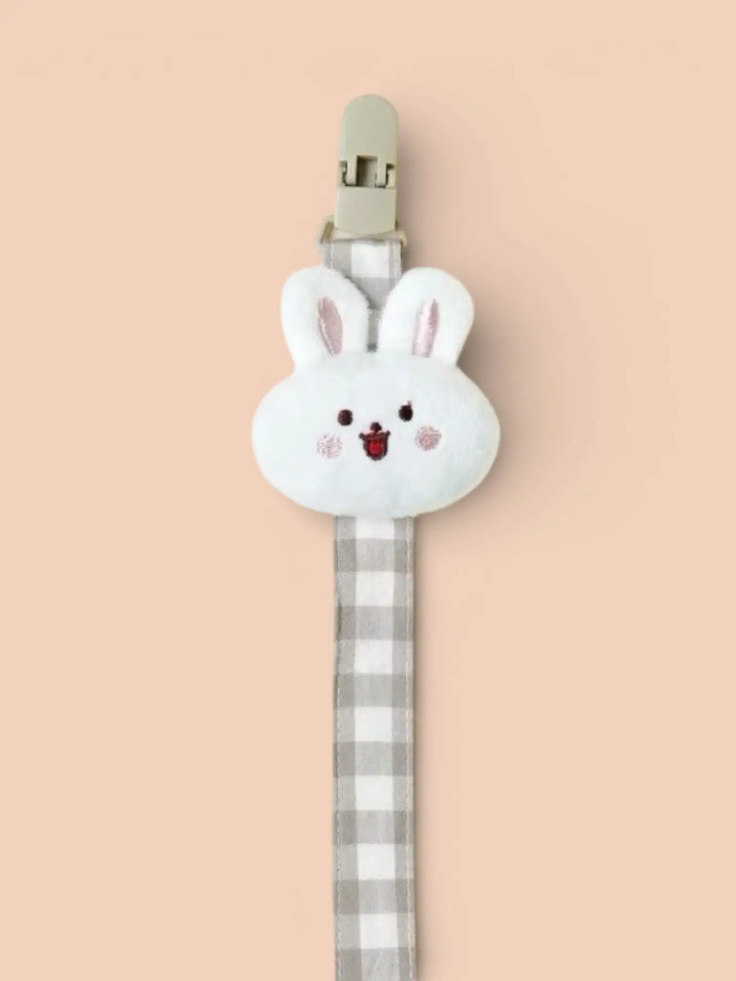 Giggle Bubs™ Plush Teddy Dummy Clip