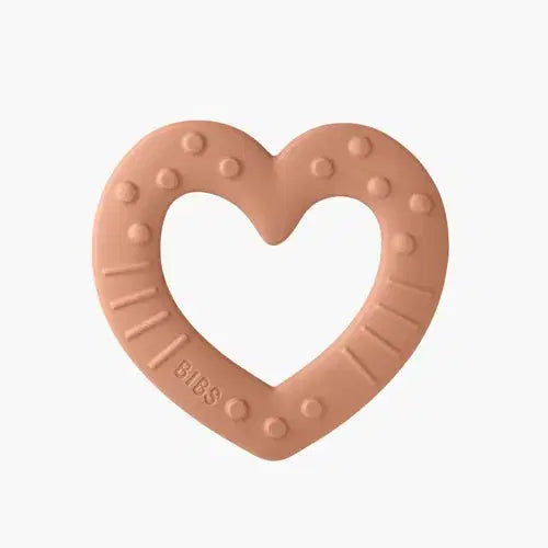 BIBS Bitie Heart Peach