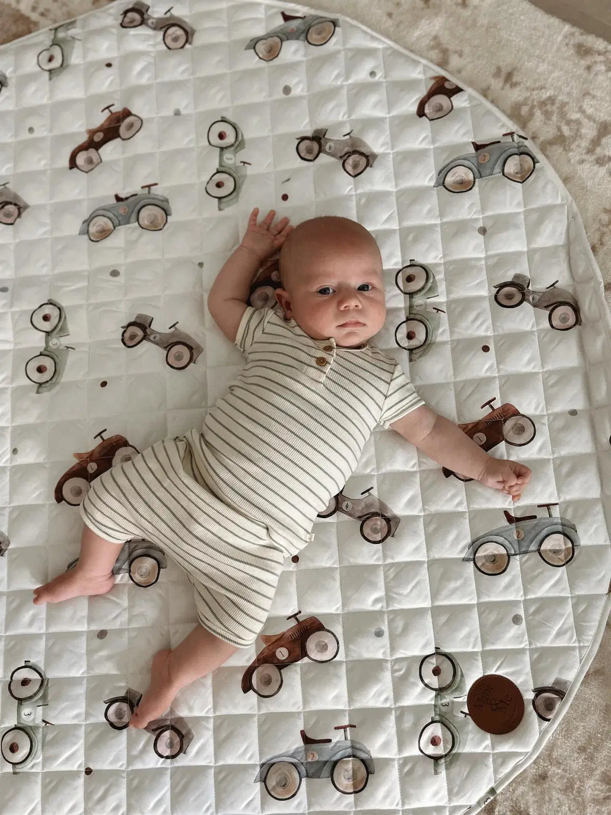 Mini Me Padded Waterproof Playmat Cars