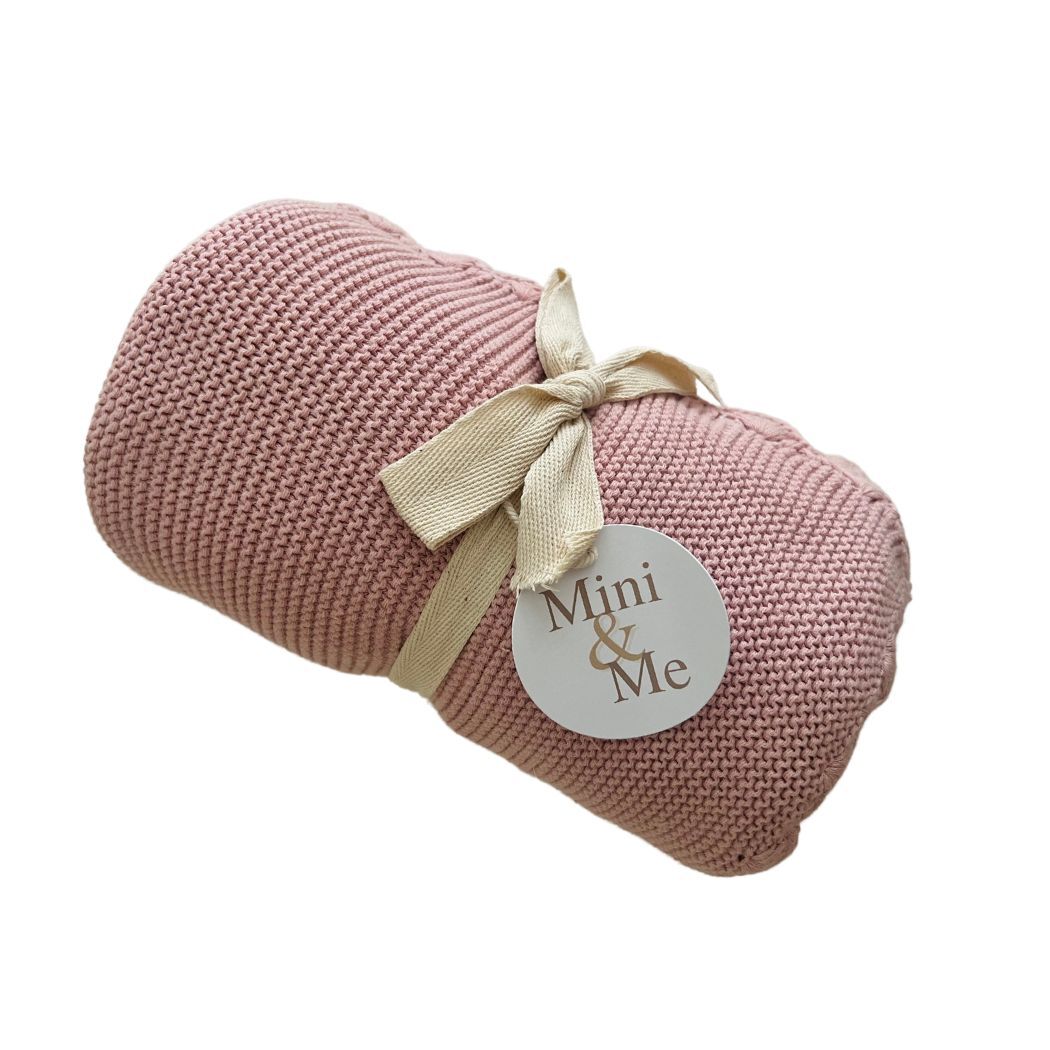 Mini & Mini SHELL BABY BLANKET (More Colors)