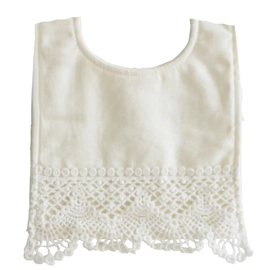 ALIMROSE, Erin Bib Ivory Linen