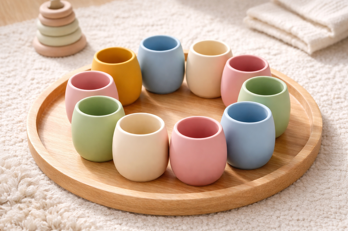 Giggle Bubs, MiniSip™ Silicone Cups