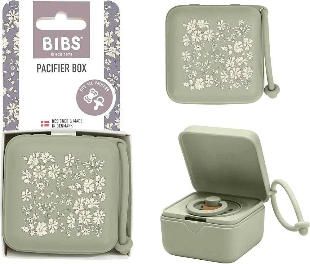 BIBS Pacifier Box Sage