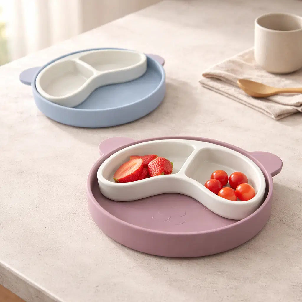 Giggle Bubs,Toddler Grow-With-Me Feeding Set