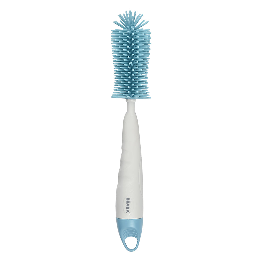 BEABA SILICONE BOTTLE BRUSH - BLUE