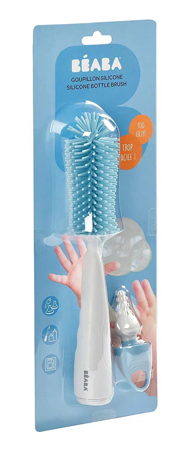 Beaba Silicone Bottle Brush Blue