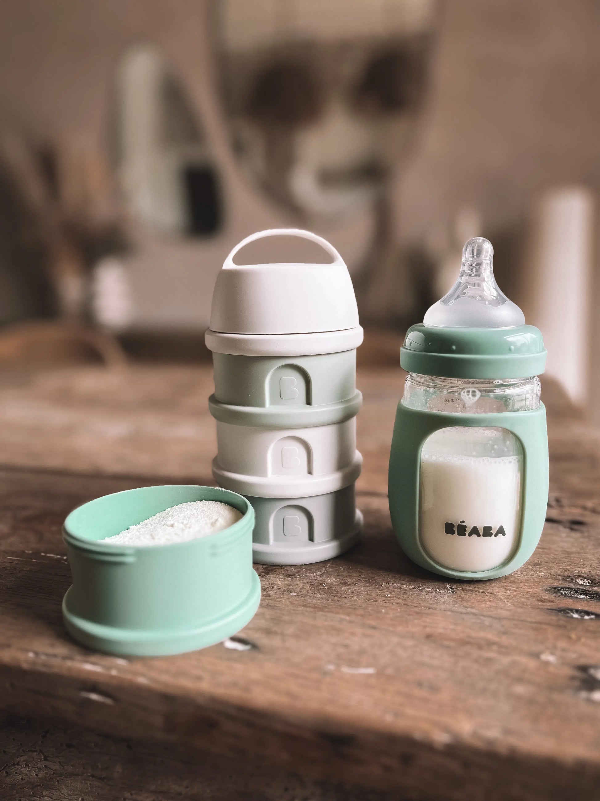 Beaba Formula and Snacks Container Terracotta