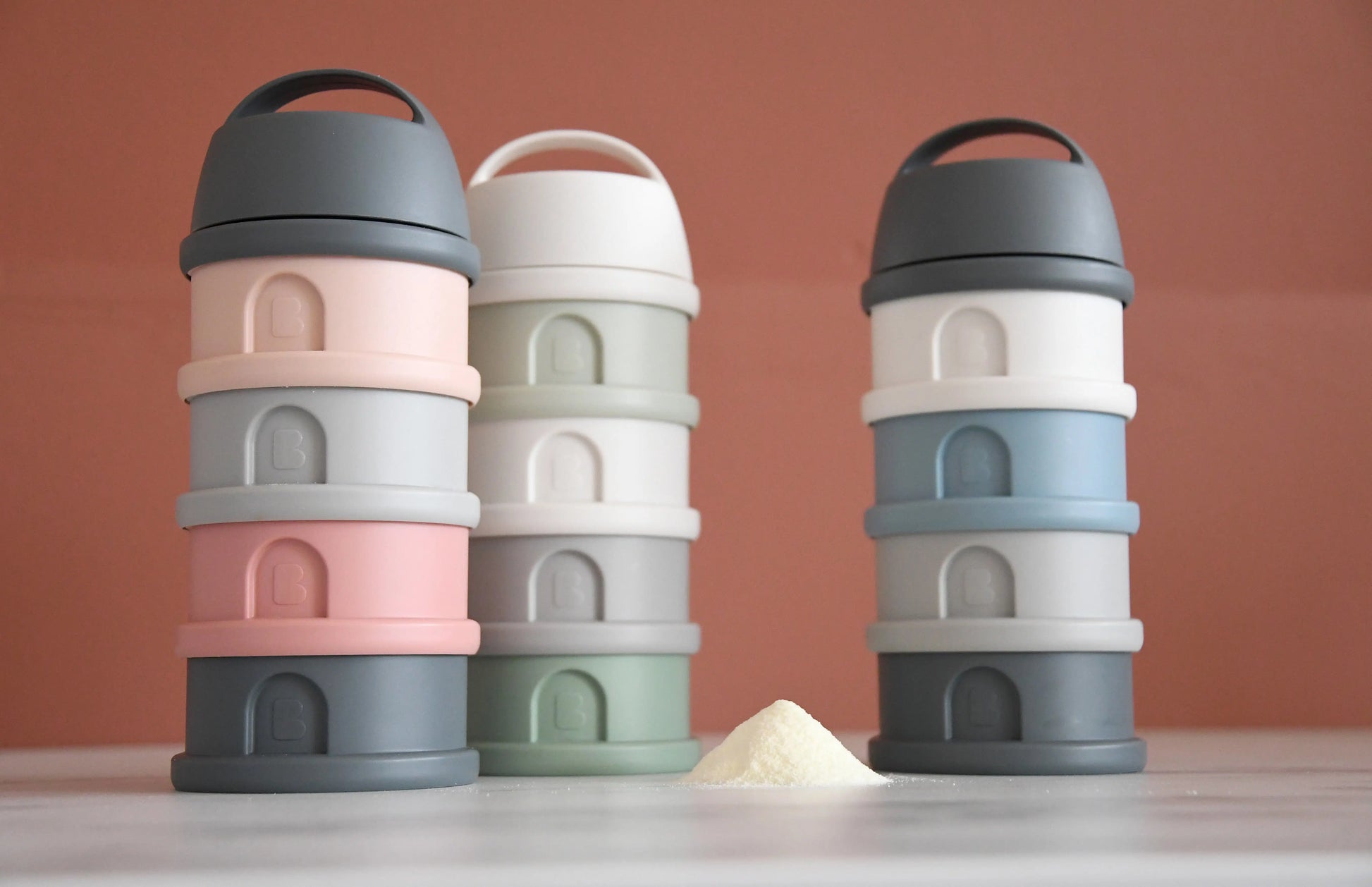 Beaba Formula and Snacks Container Terracotta