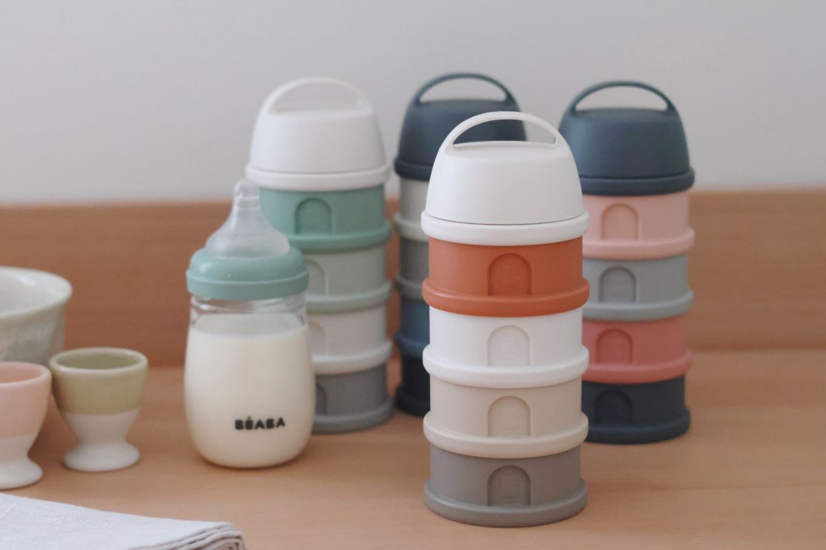 BEABA FORMULA AND SNACKS CONTAINER - TERRACOTTA