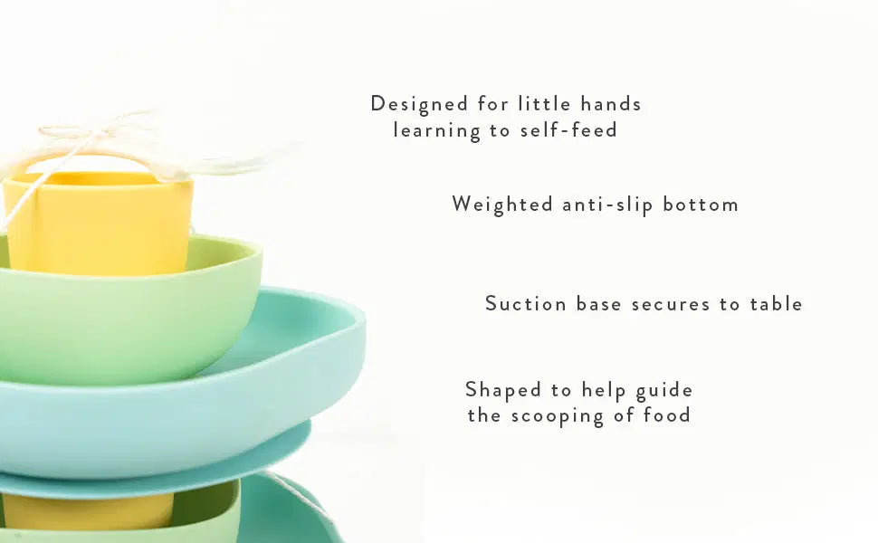 Beaba Silicone Suction Meal Set Jungle