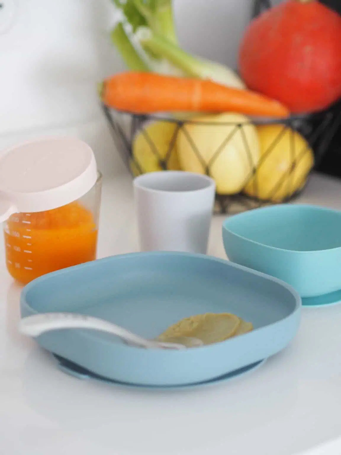 Beaba Silicone Suction Meal Set Jungle