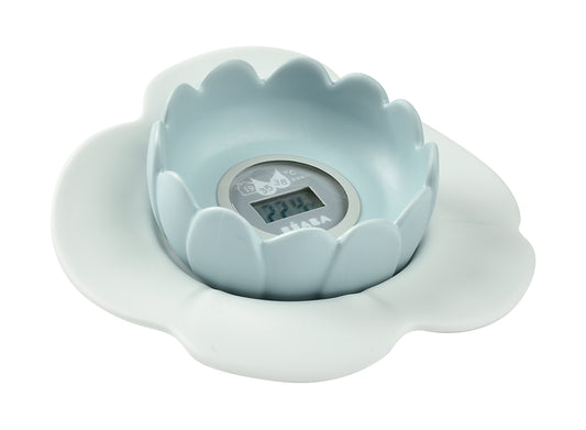 BEABA "LOTUS" MULTI FUNCTIONAL DIGITAL THERMOMETER - GREEN BLUE