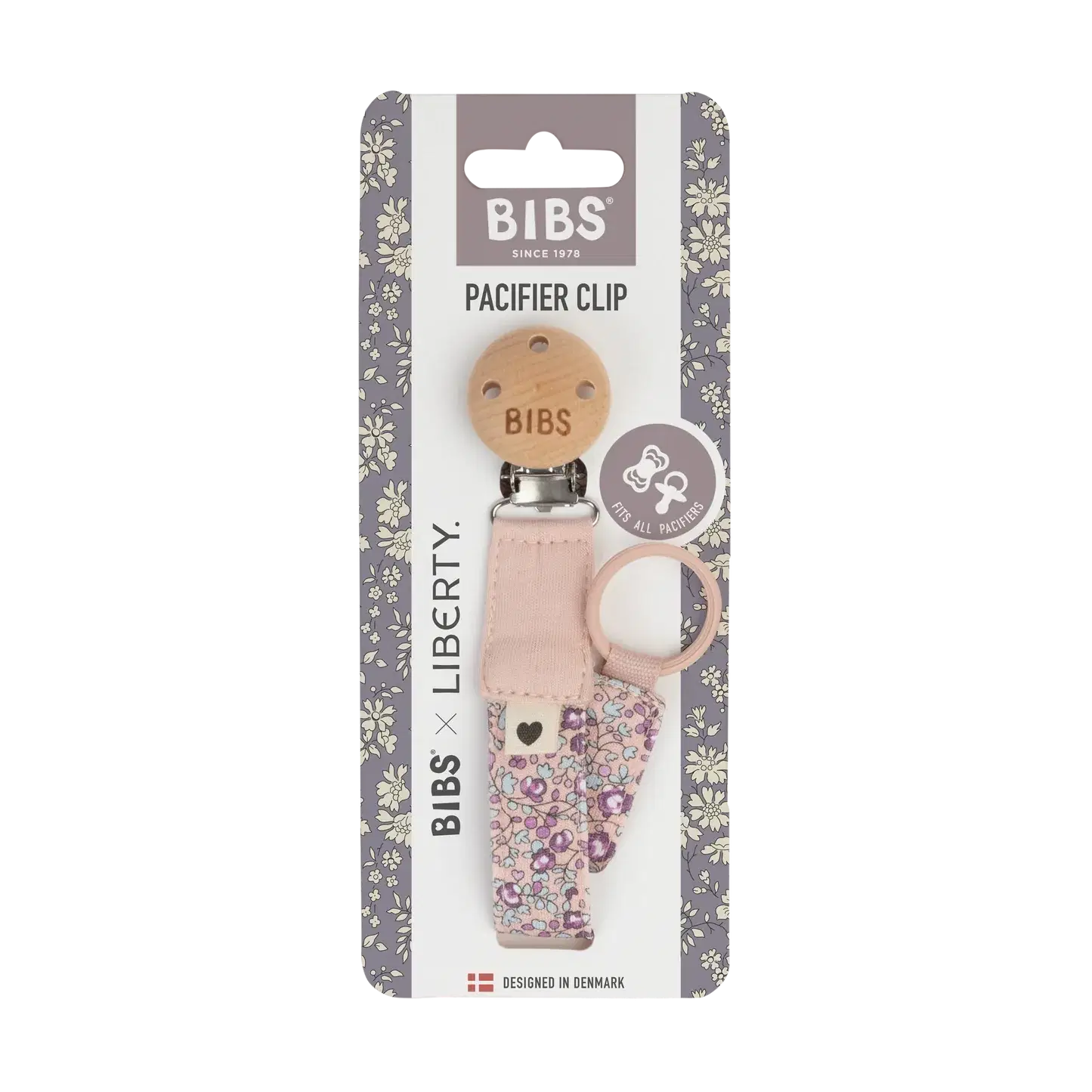 BIBS Liberty Pacifier Clip