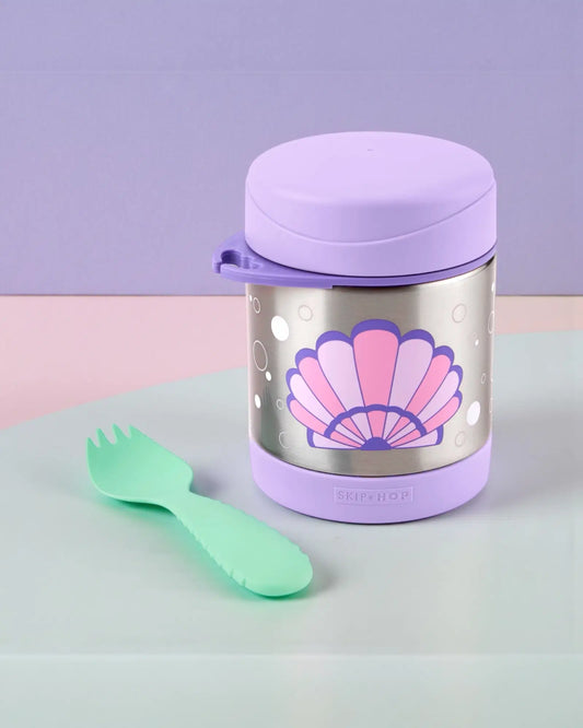 SKIP HOP SPARK STYLE INSULATED FOOD JAR - SEASHELL