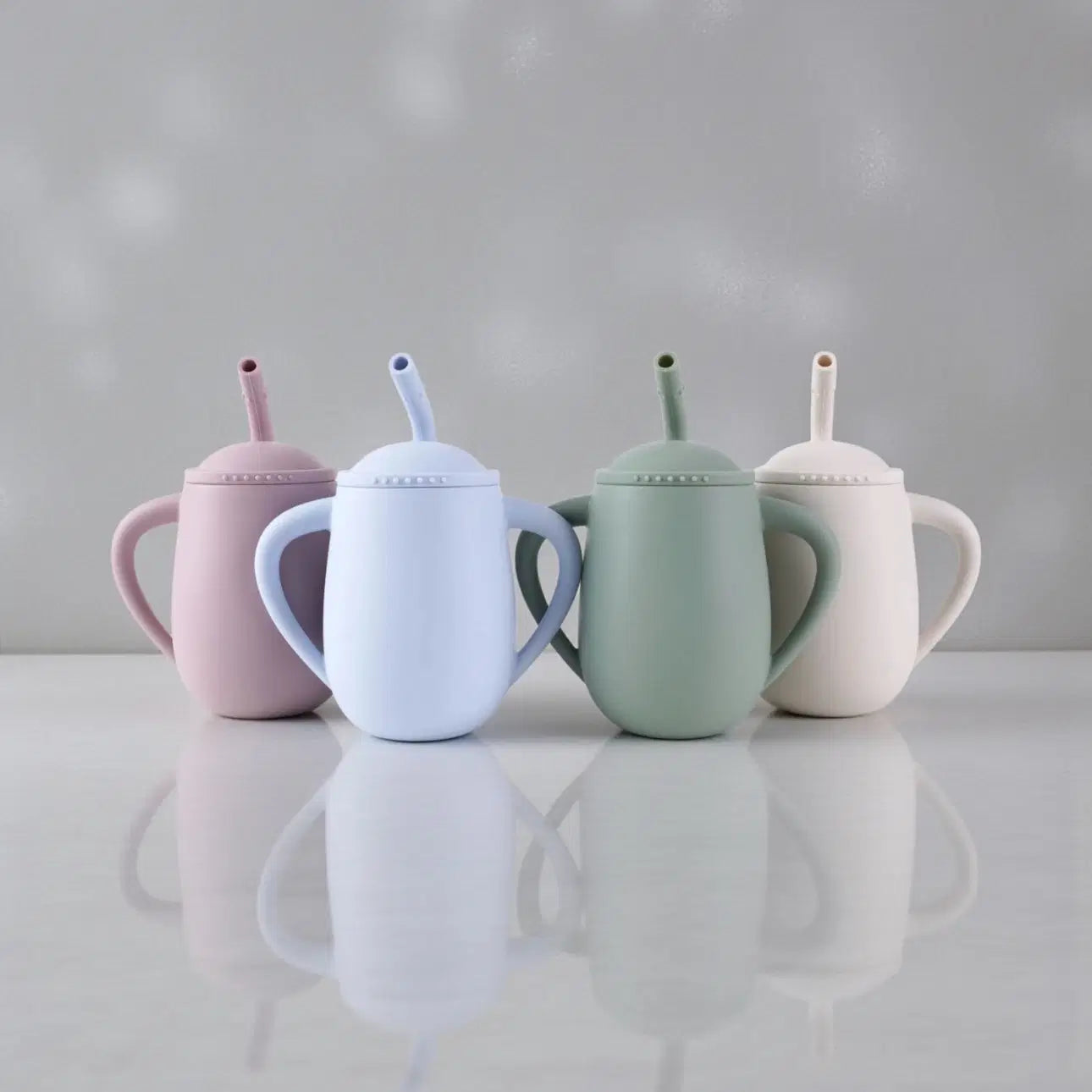 Giggle Bubs, EasySip Toddler Silicone Straw Cup
