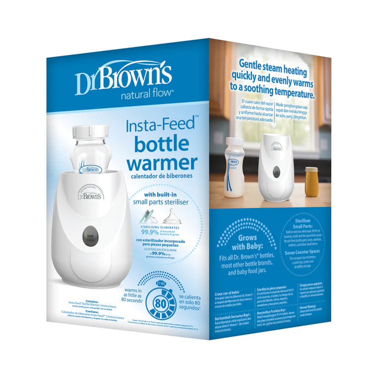 DR BROWN'S INSTA-FEED™ BOTTLE WARMER & STERILISER