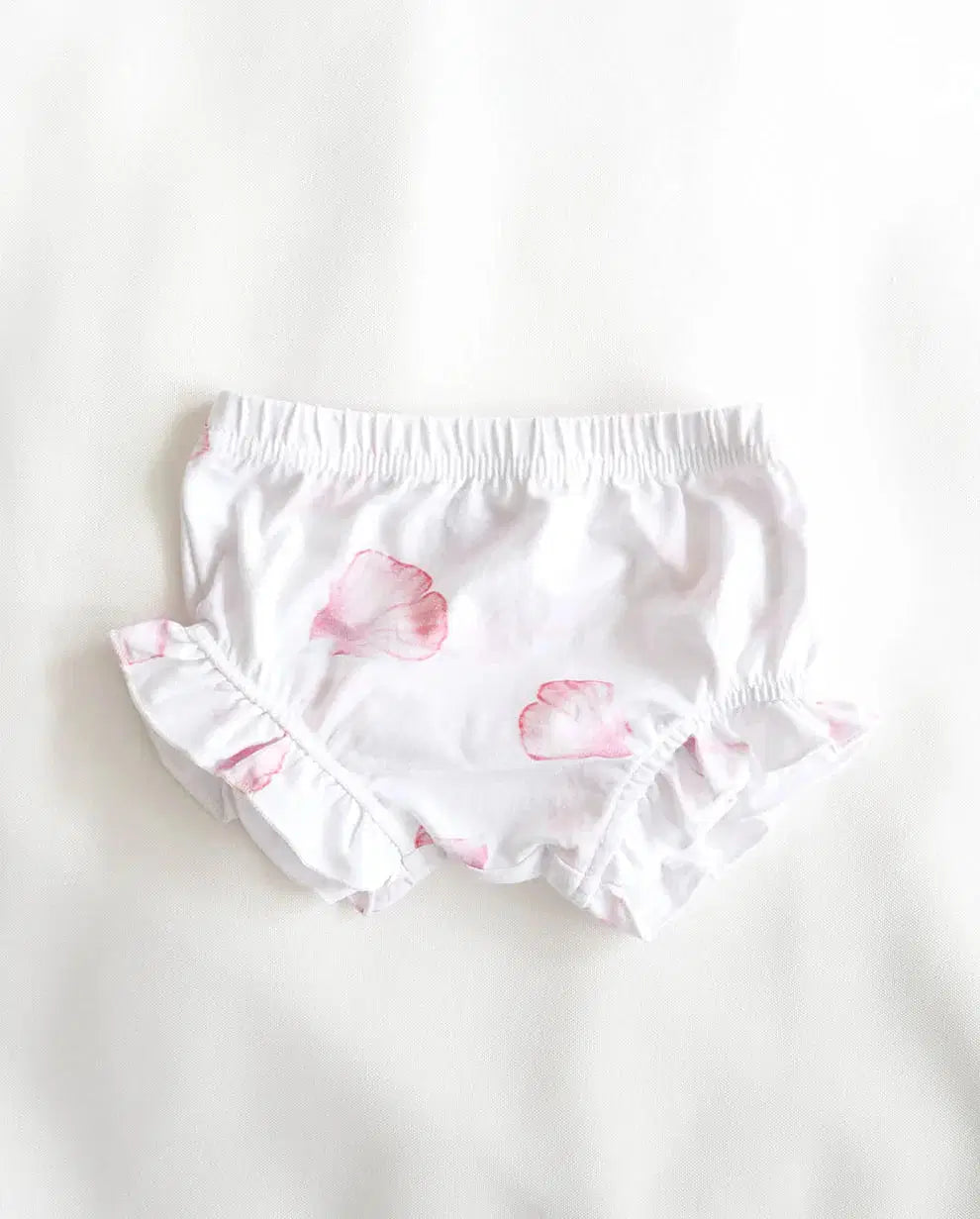 Baby Girls Aerin Petal Cotton Jersey Ruffle Bloomer