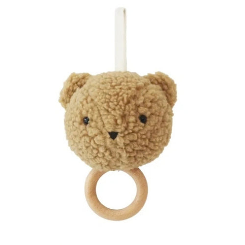 ALIMROSE Charlie Bear Musical Caramel