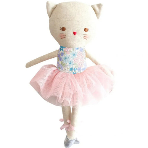 ALIMROSE Odette Kitty Ballerina 25cm Liberty Blue