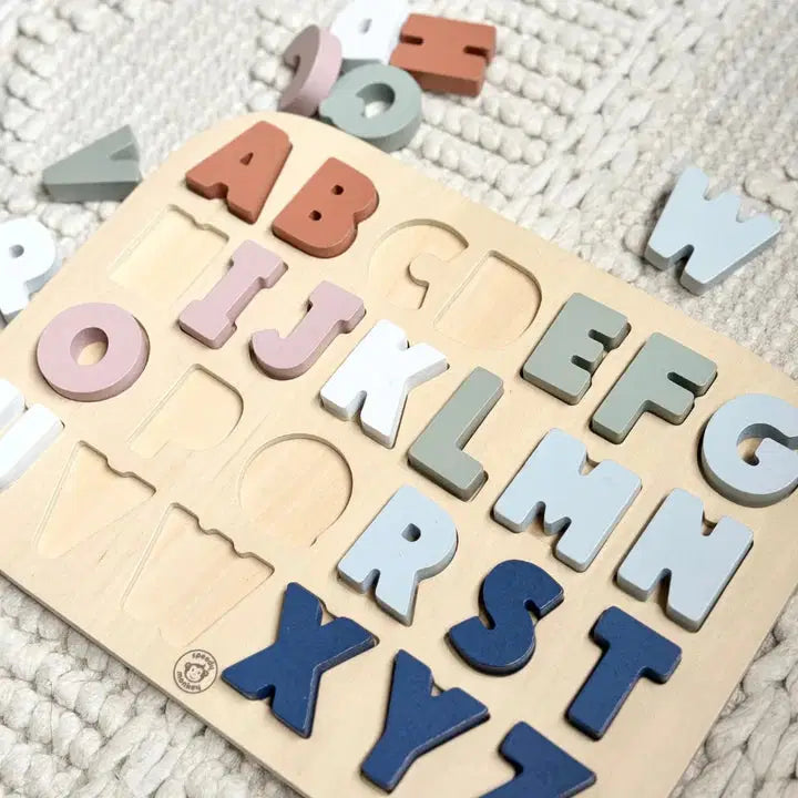 Speedy Monkey Alphabet Puzzle
