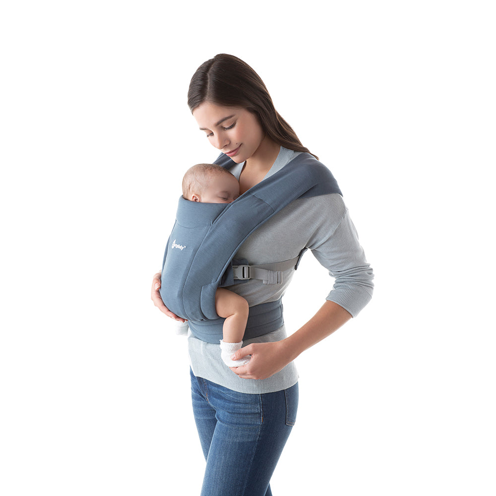 ERGOBABY EMBRACE NEWBORN CARRIER - OXFORD BLUE