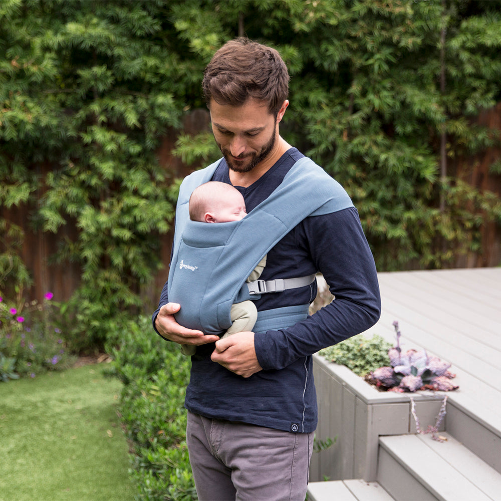 ERGOBABY EMBRACE NEWBORN CARRIER - OXFORD BLUE