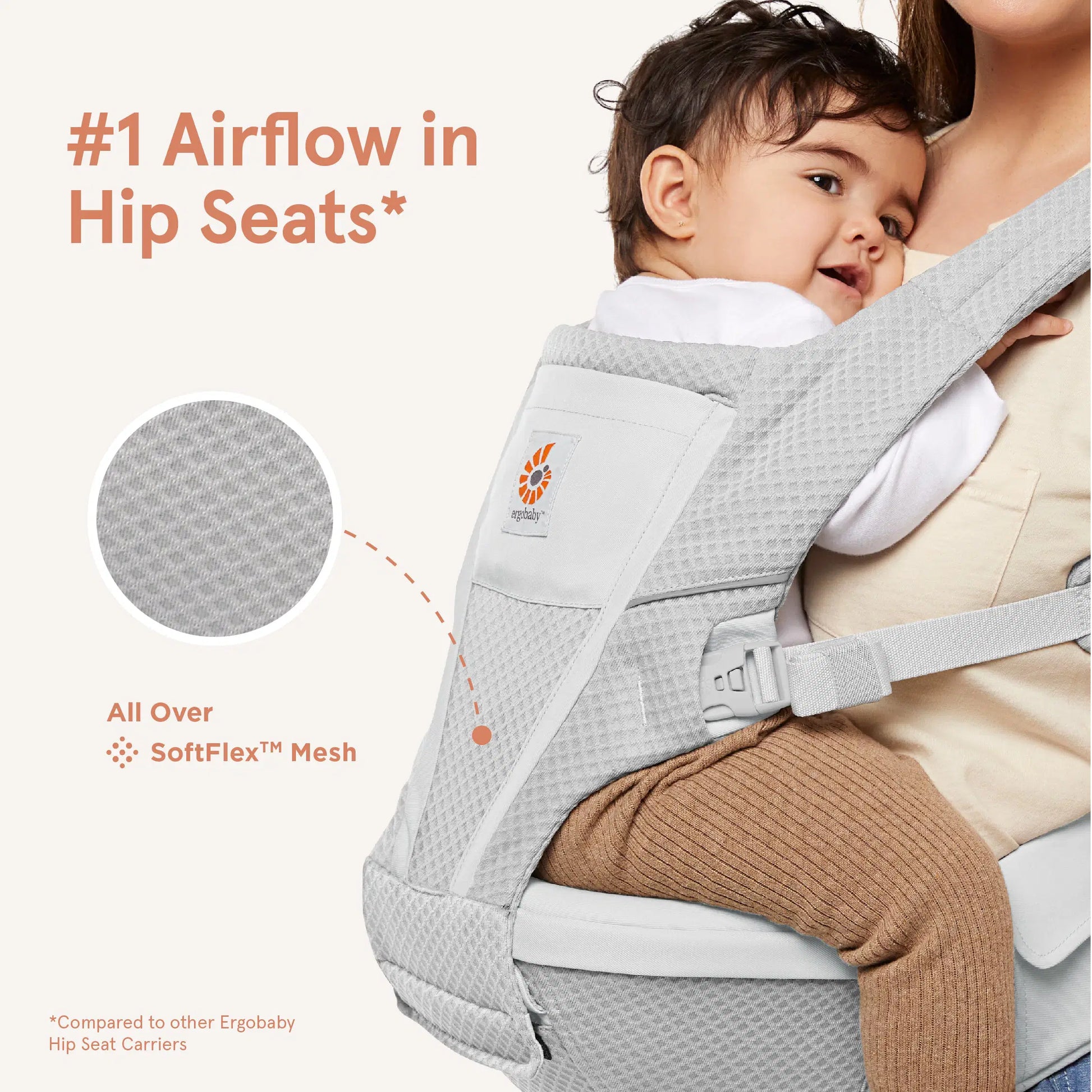 Ergobaby Alta Hip Seat Baby Carrier Midnight Blue