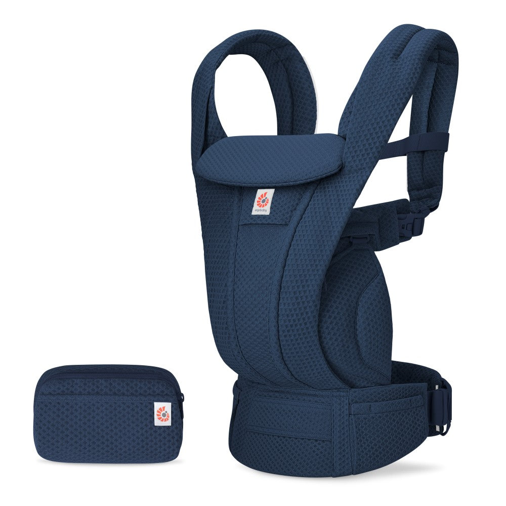 ERGOBABY OMNI DELUXE ALL-IN-ONE MESH BABY CARRIER - MIDNIGHT BLUE