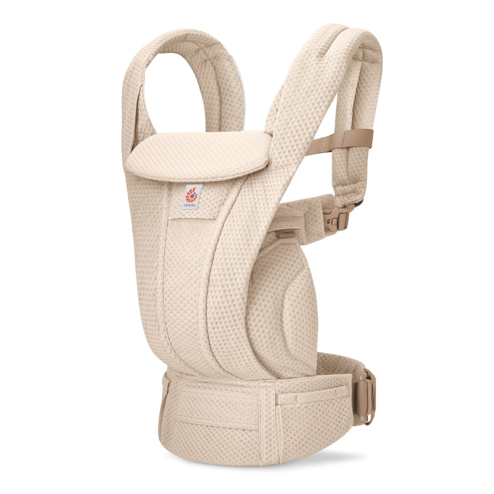 ERGOBABY OMNI DELUXE ALL-IN-ONE MESH BABY CARRIER - NATURAL BEIGE