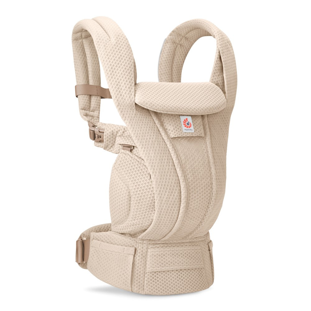 ERGOBABY OMNI DELUXE ALL-IN-ONE MESH BABY CARRIER - NATURAL BEIGE