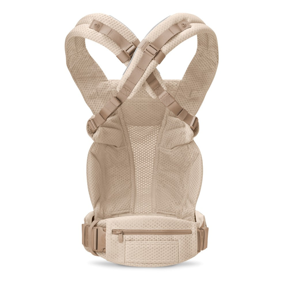 ERGOBABY OMNI DELUXE ALL-IN-ONE MESH BABY CARRIER - NATURAL BEIGE