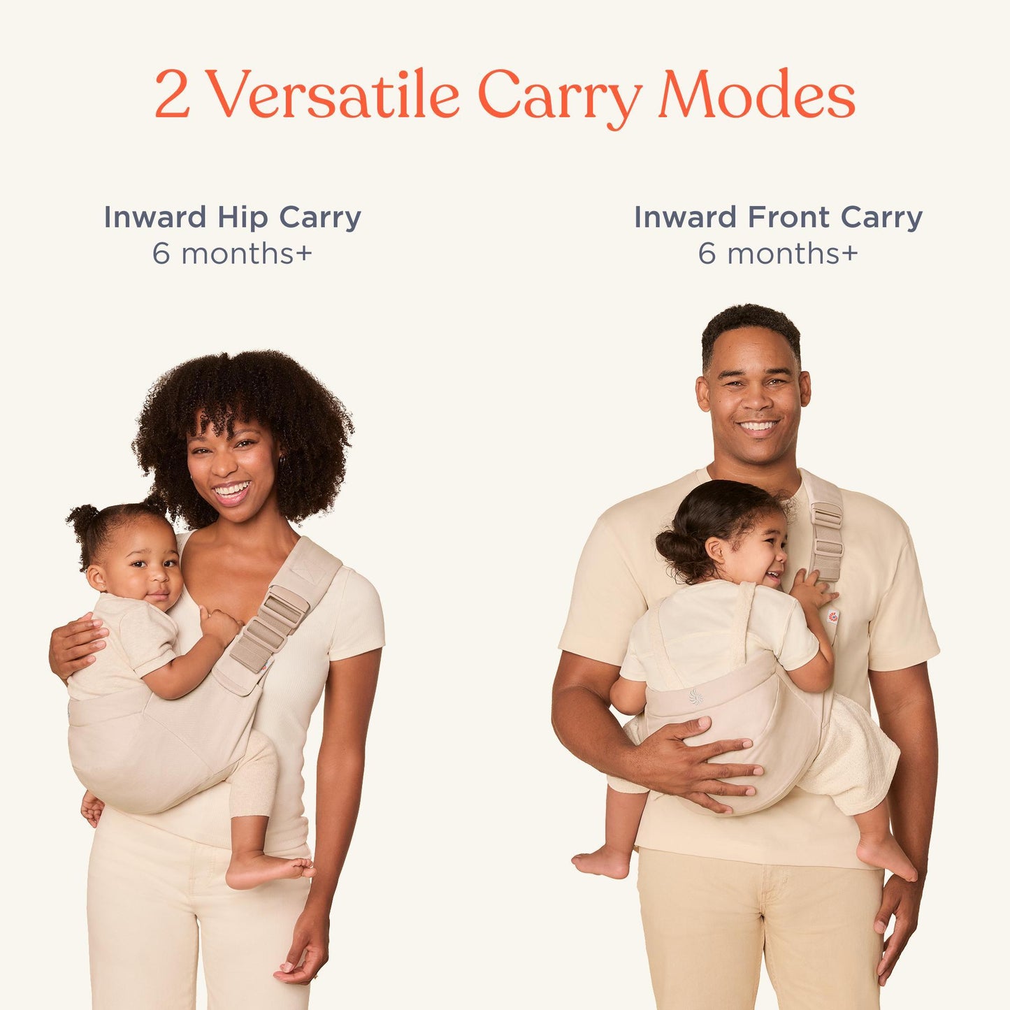 ERGOBABY UPSIE SLING CARRIER - NATURAL BEIGE