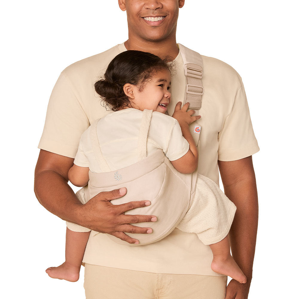 ERGOBABY UPSIE SLING CARRIER - NATURAL BEIGE