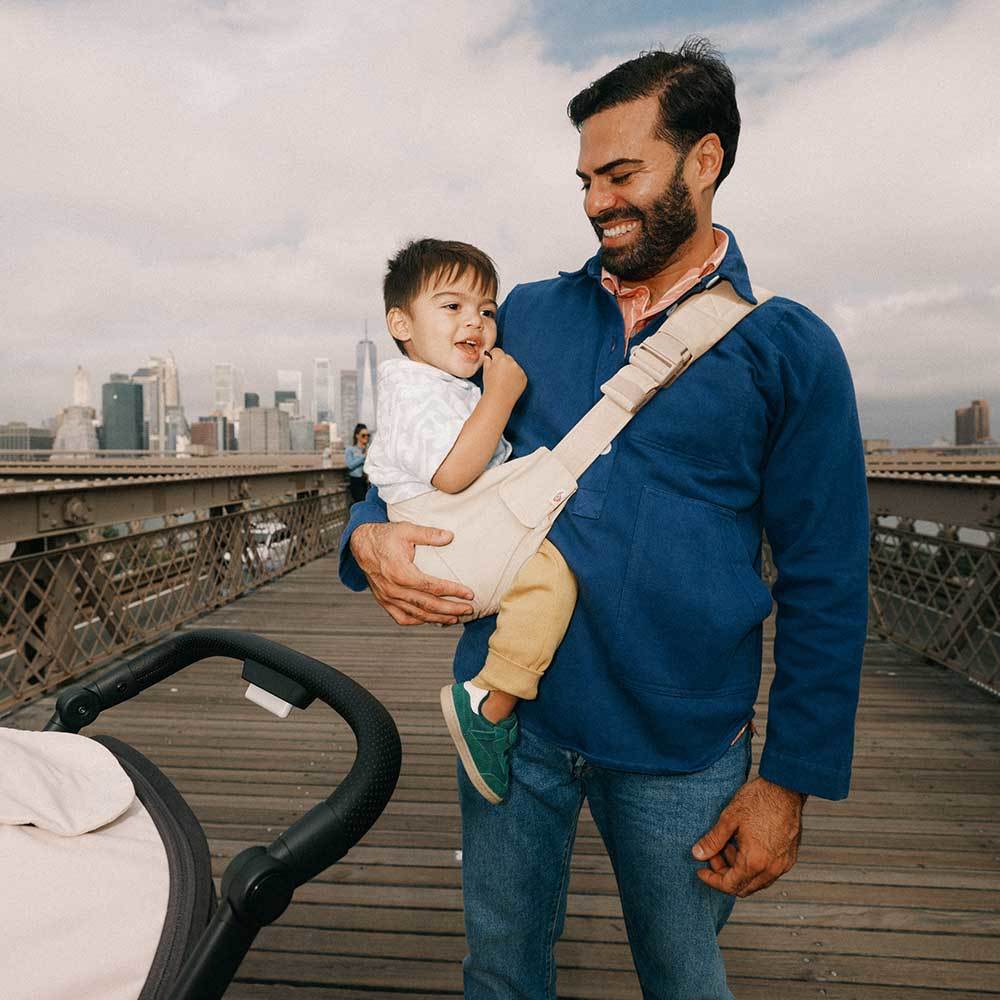 ERGOBABY UPSIE SLING CARRIER - NATURAL BEIGE