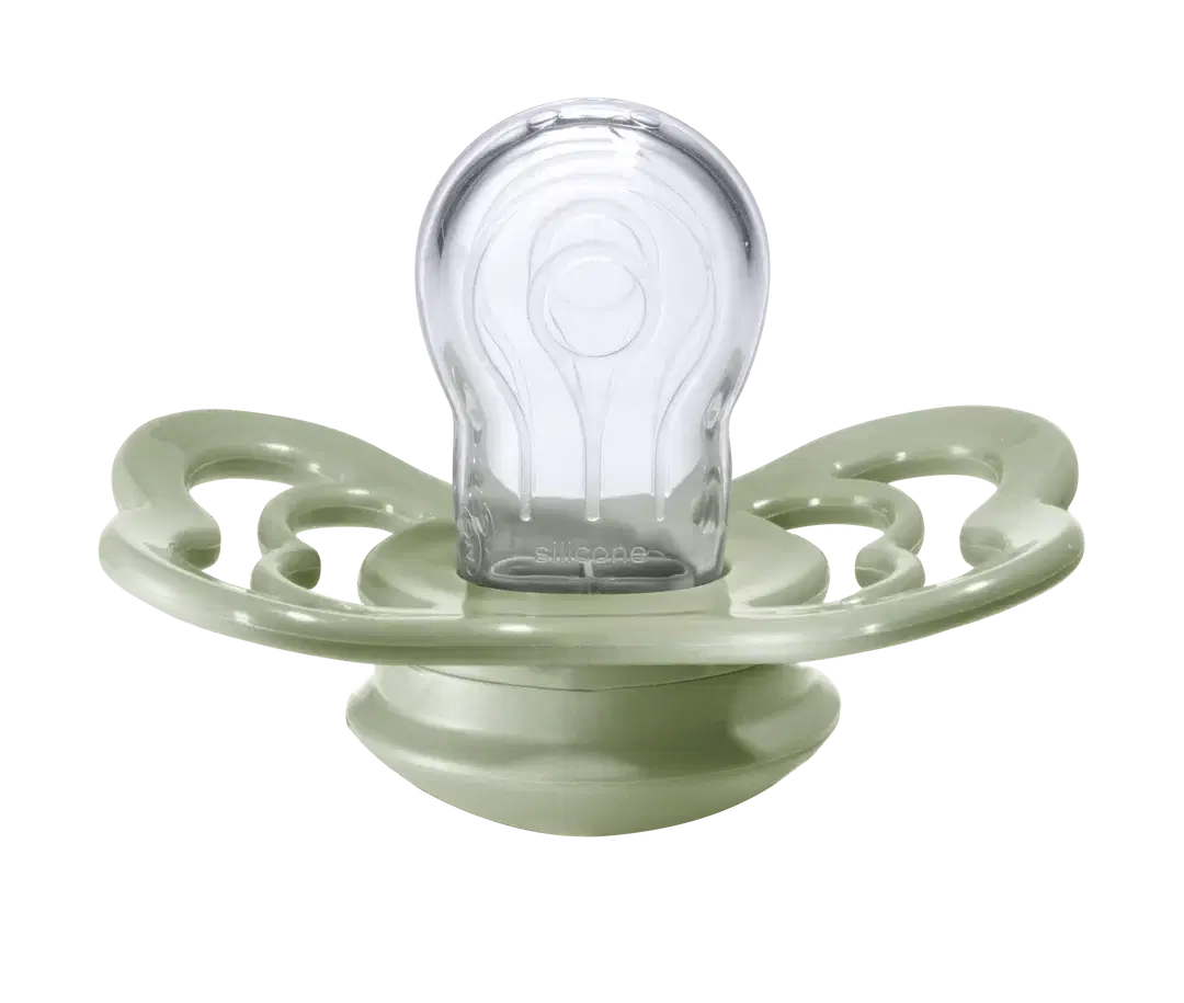 BIBS Supreme, Silicone S1 - Ivory/Sage - (2pk)