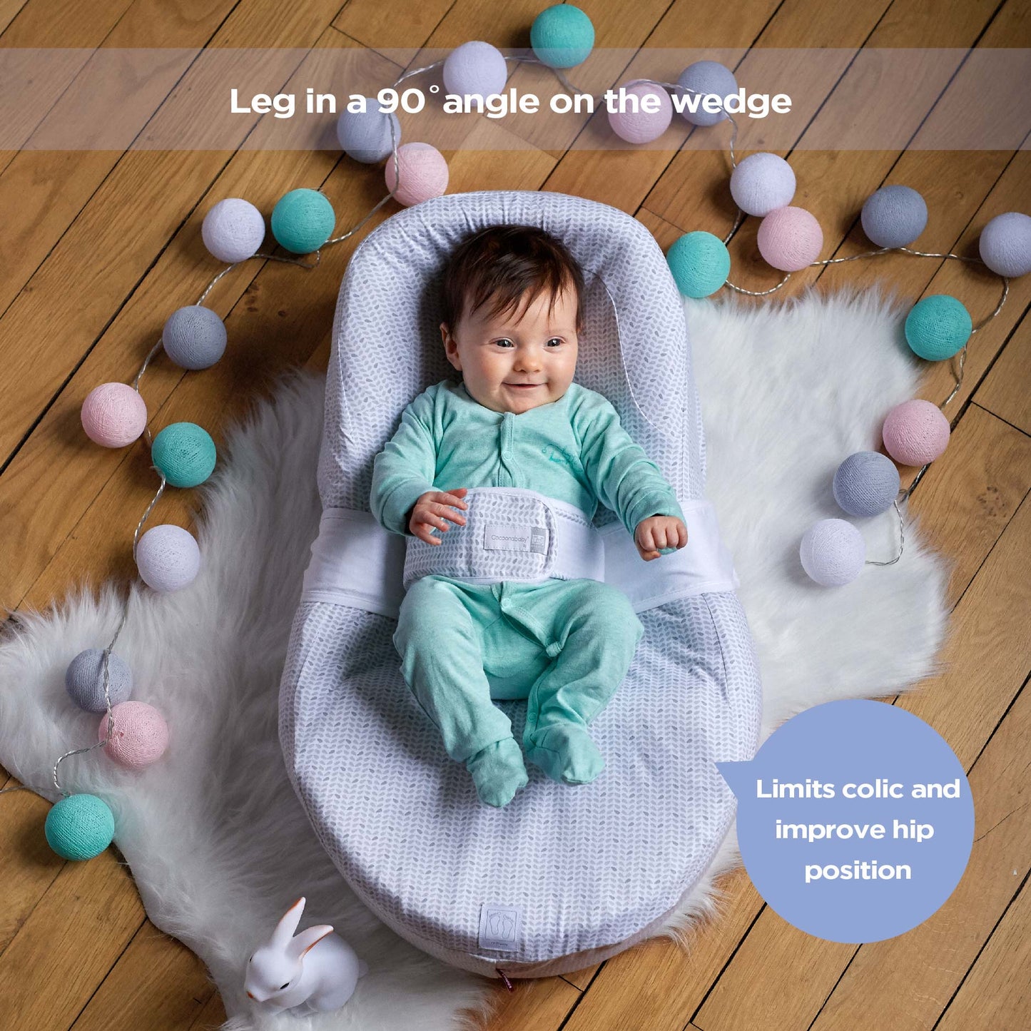 RED CASTLE, COCOONABABY NEST - WHITE