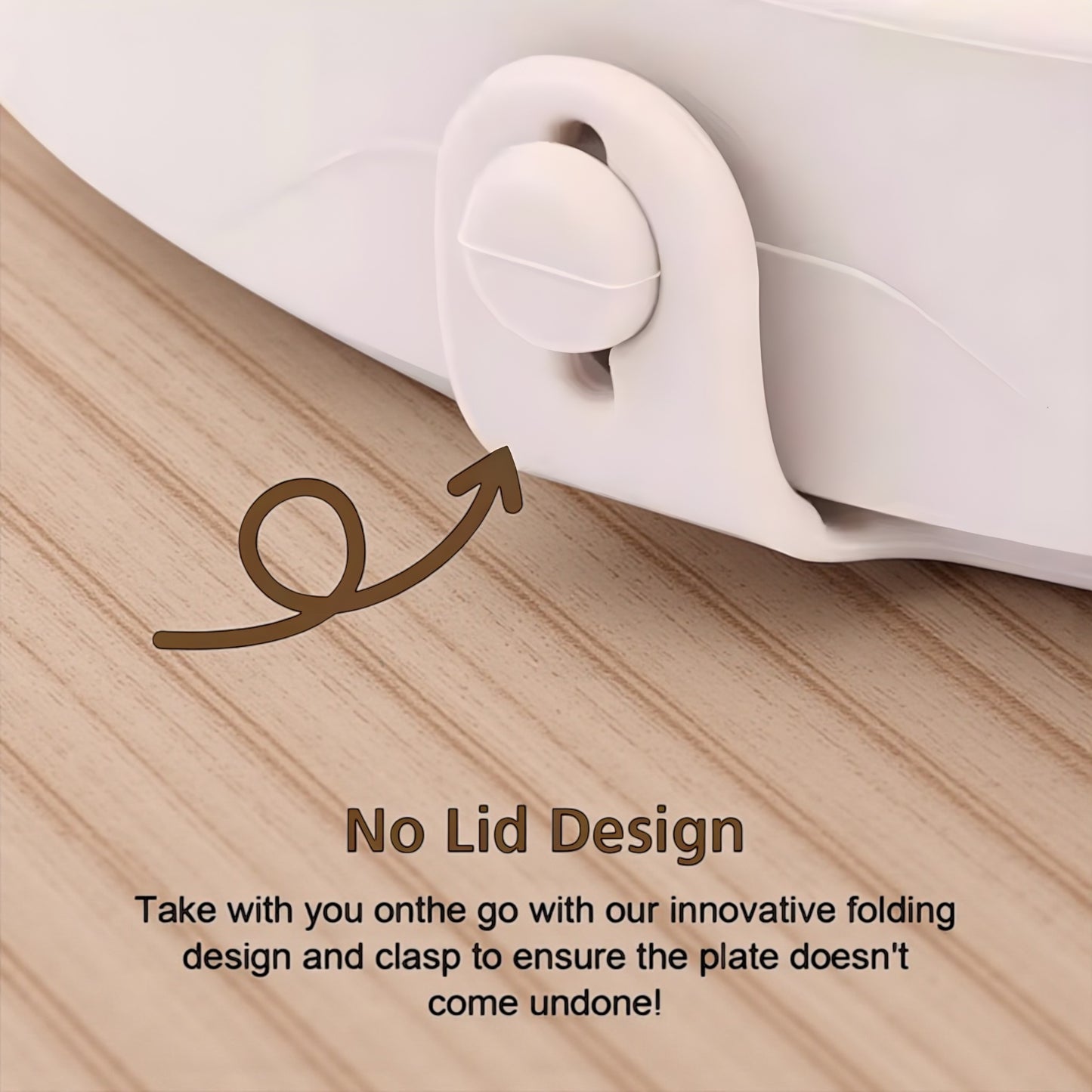 Giggle Bubs, Foldable Silicone Toddler Meal Box.