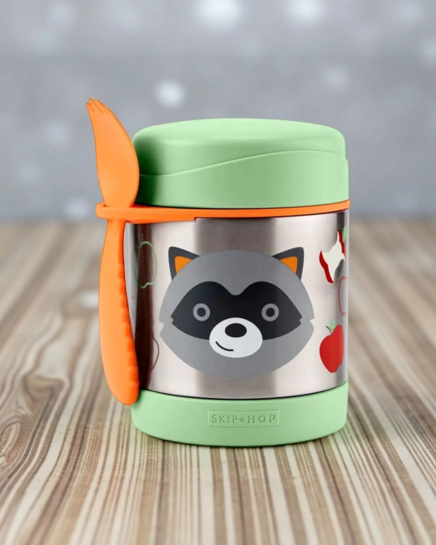Skip Hop Insulated Food Jar Raccoon.