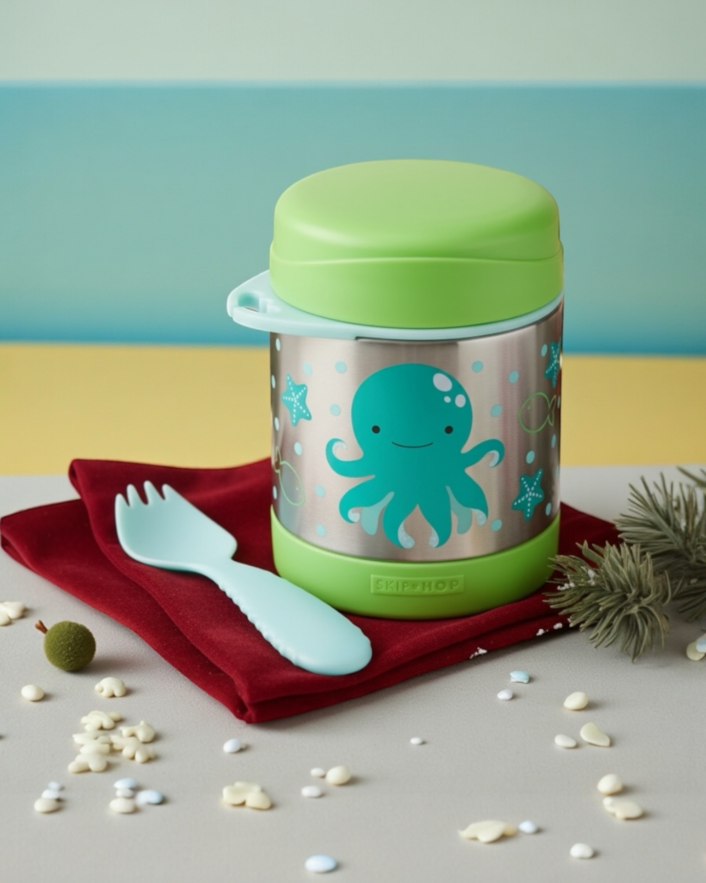 SKIP HOP ZOO INSULATED FOOD JAR - OCTOPUS