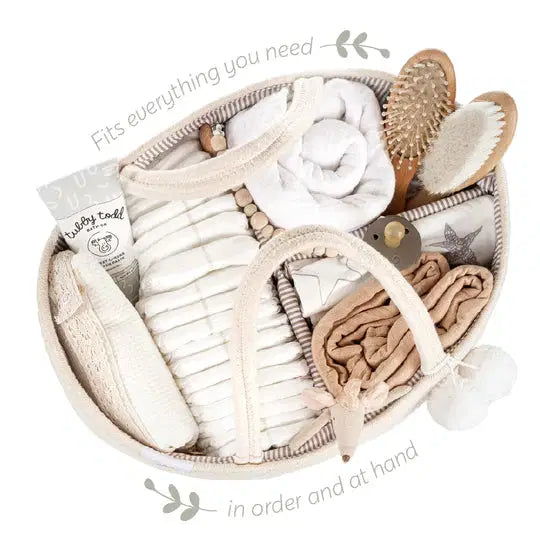 Fephas Rope Diaper Caddy Beige