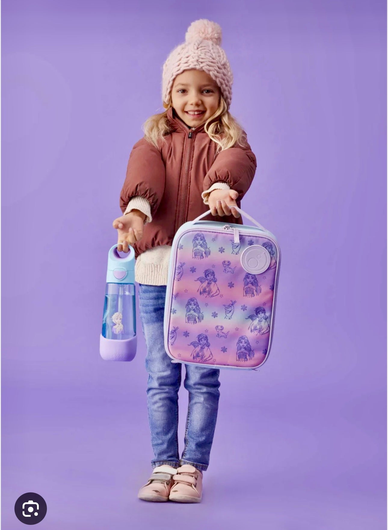 B.Box License Disney Frozen Flexi Insulated Lunch bag.