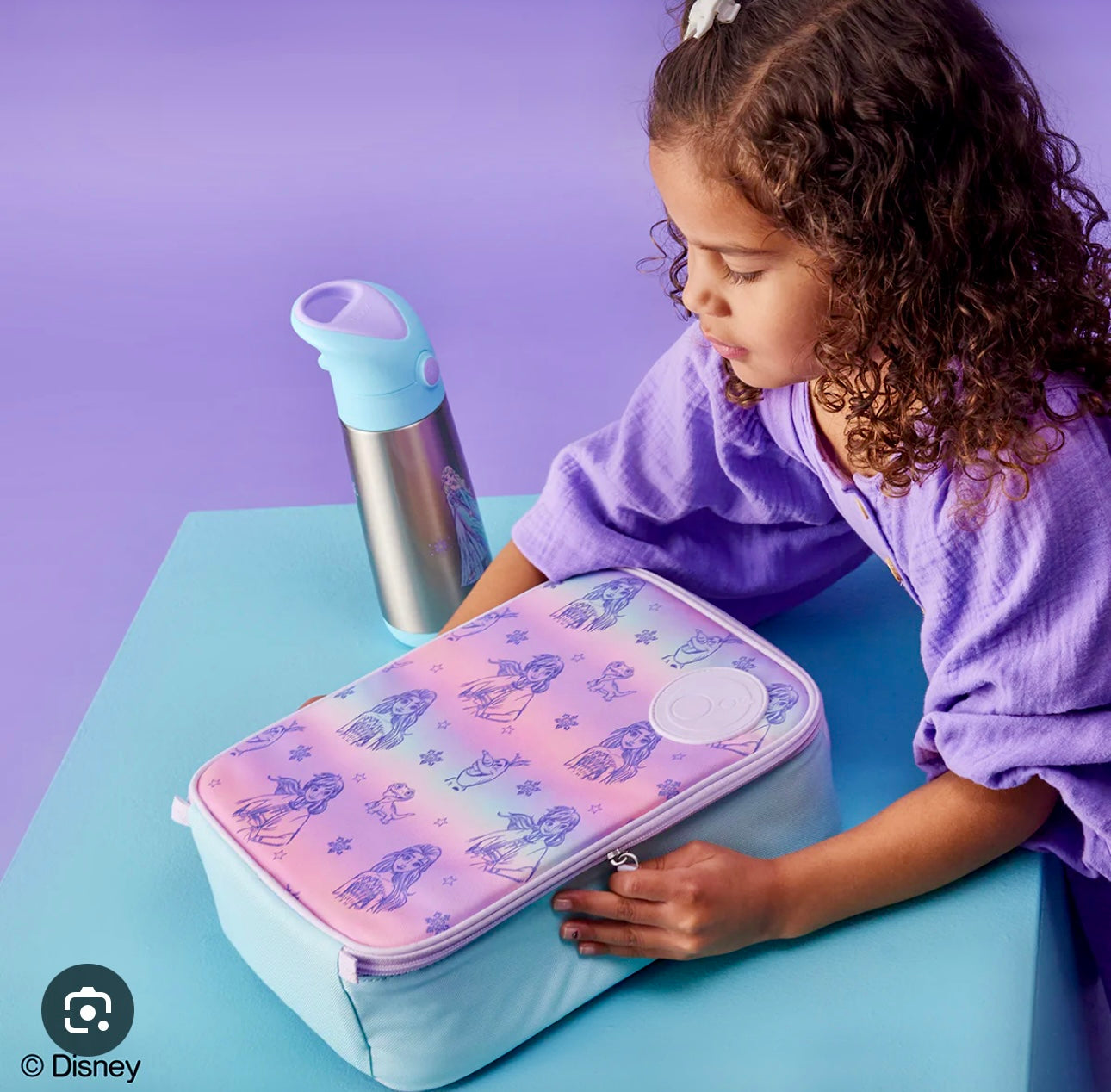 B.Box License Disney Frozen Flexi Insulated Lunch bag.