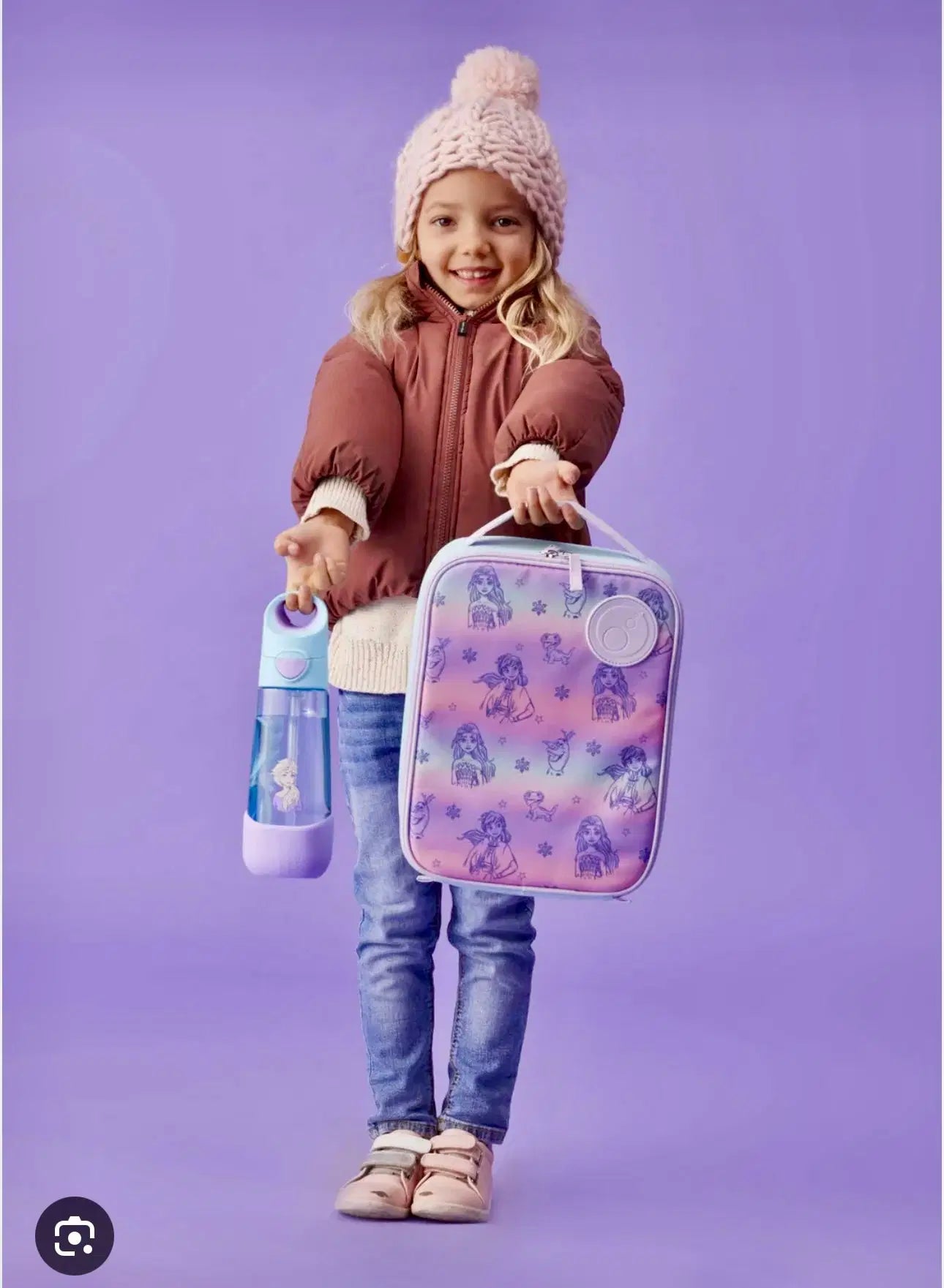 B.Box License Disney Frozen Flexi Insulated Lunch bag.