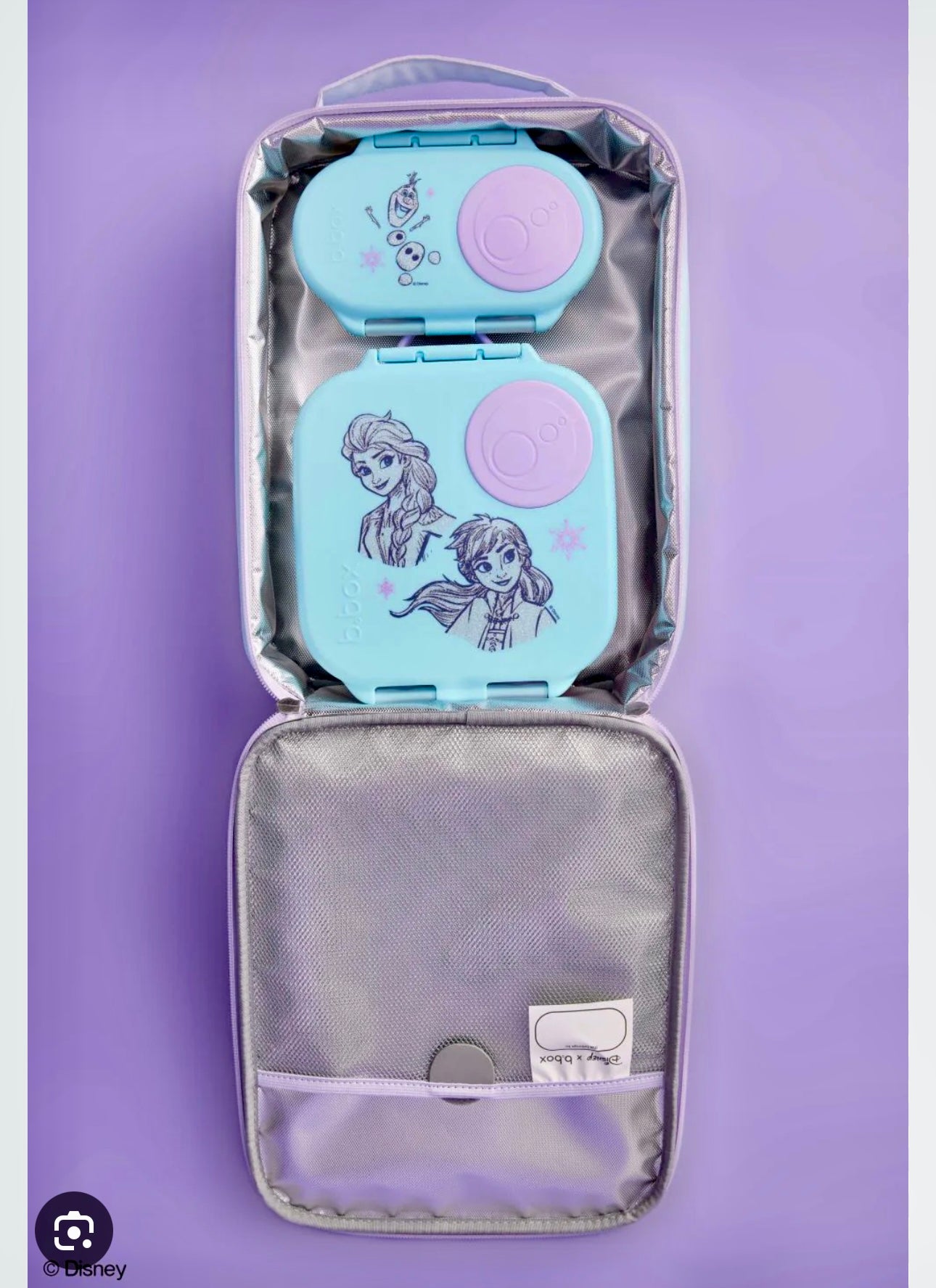 B.Box License Disney Frozen Flexi Insulated Lunch bag.