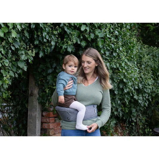 Hippychick Hip Seat Denim Grey