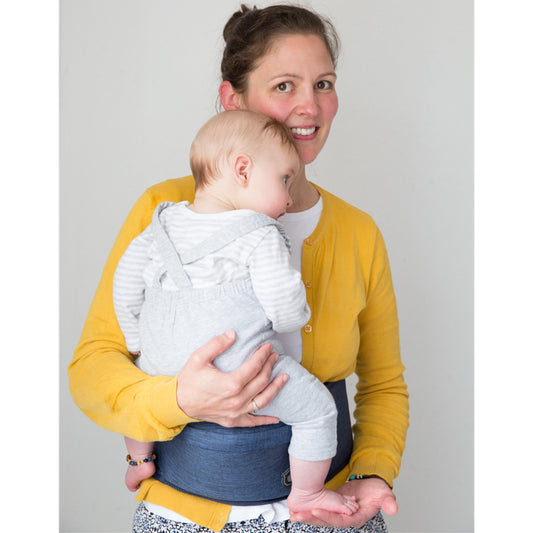 Hippychick Hip Seat Denim Blue
