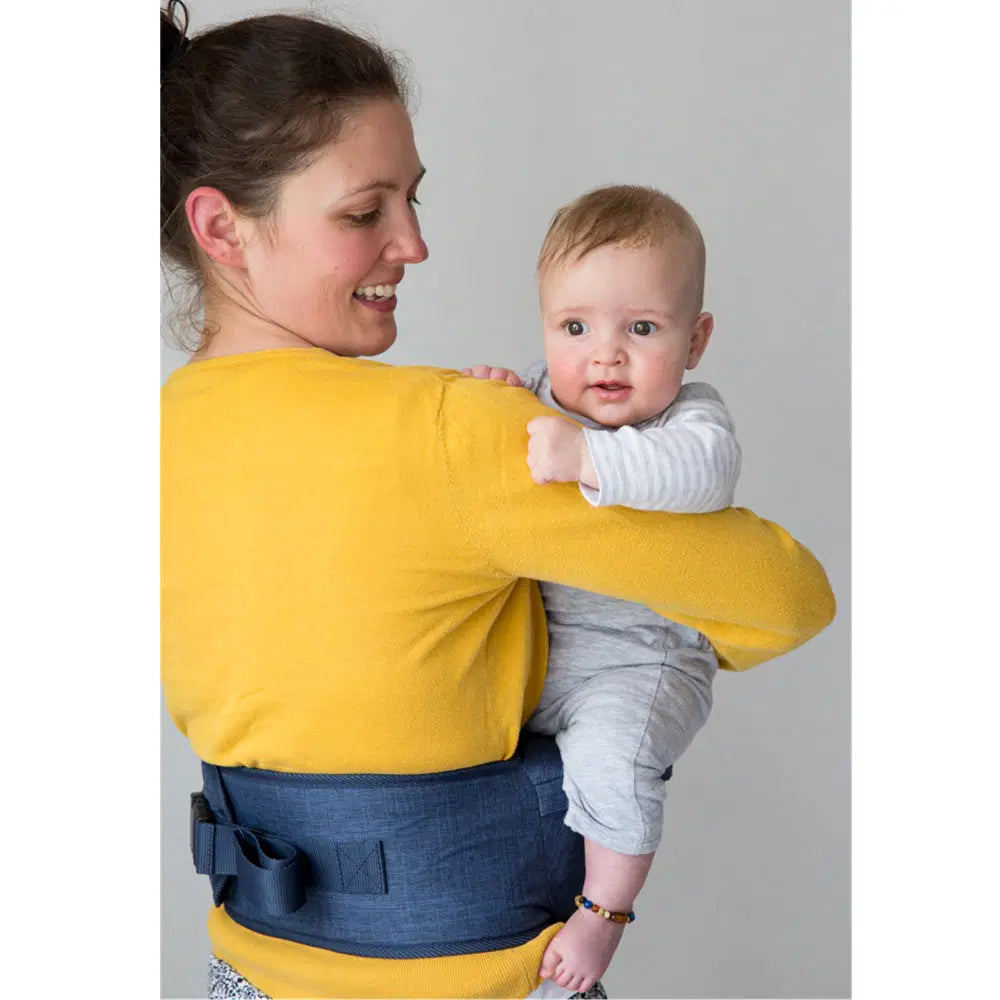 Hippychick Hip Seat Denim Blue