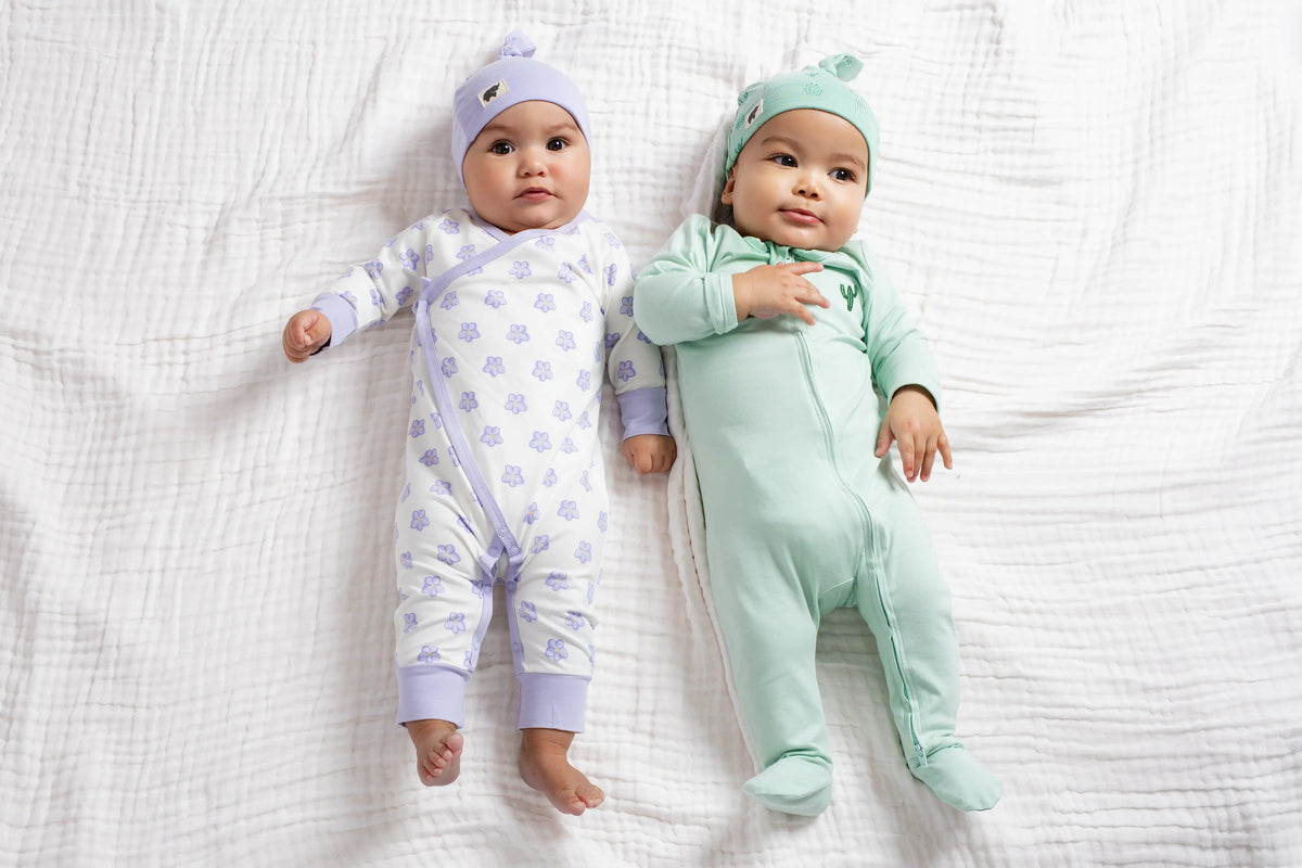Monica + Andy Kimono Tie One-Piece Sweet Violets